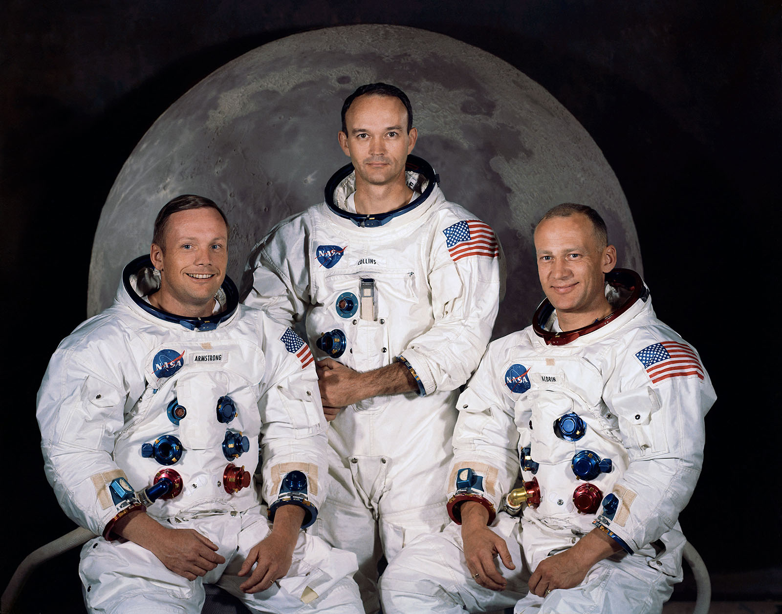 Photo of Apollo 11 astronauts