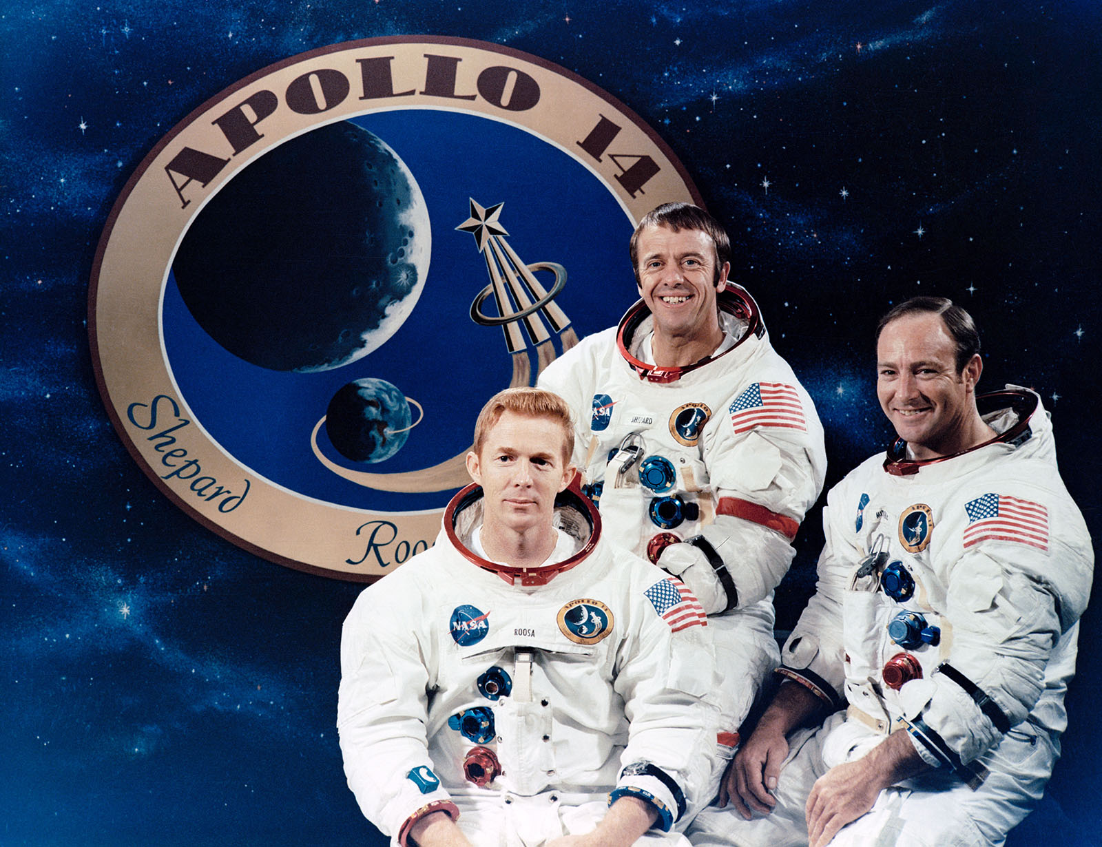 Photo of Apollo 14 astronauts