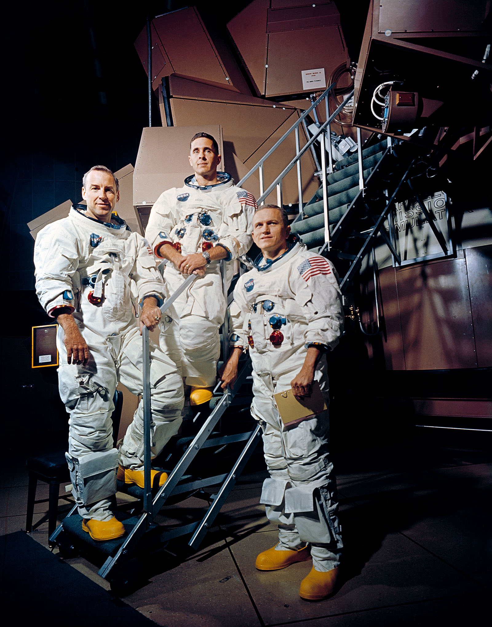 Photo of Apollo 8 astronauts