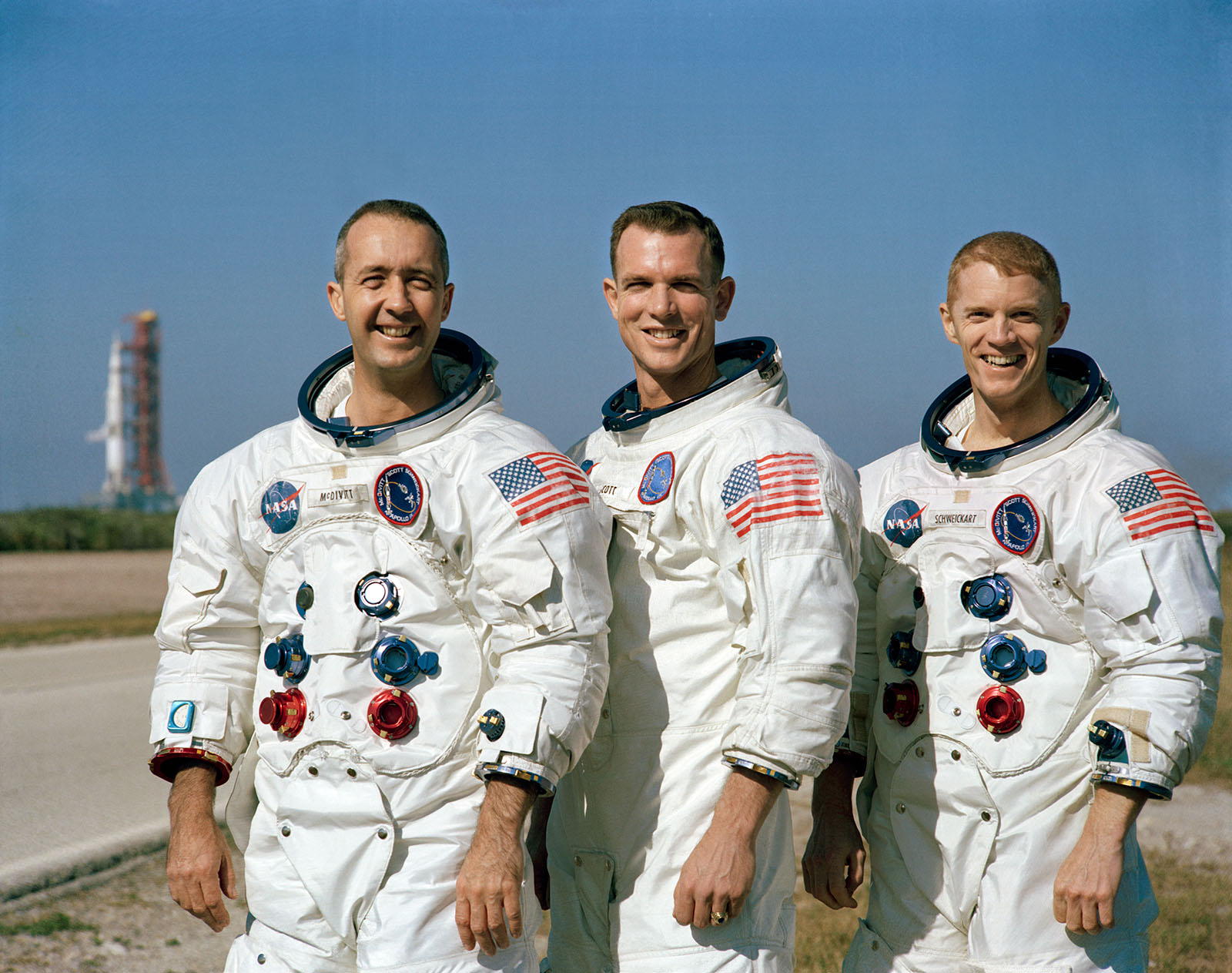 Photo of Apollo 9 astronauts