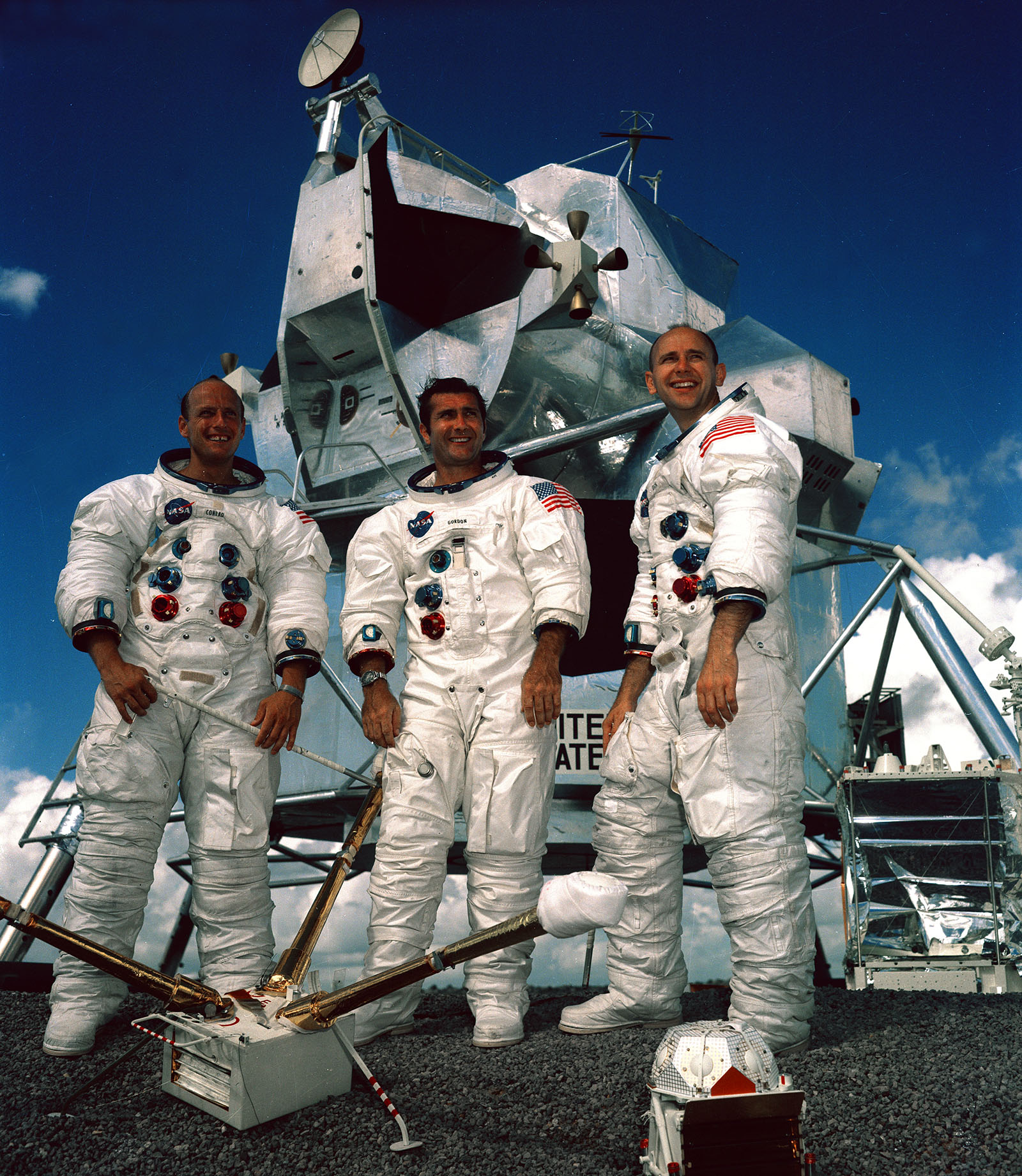 Photo of Apollo 12 astronauts