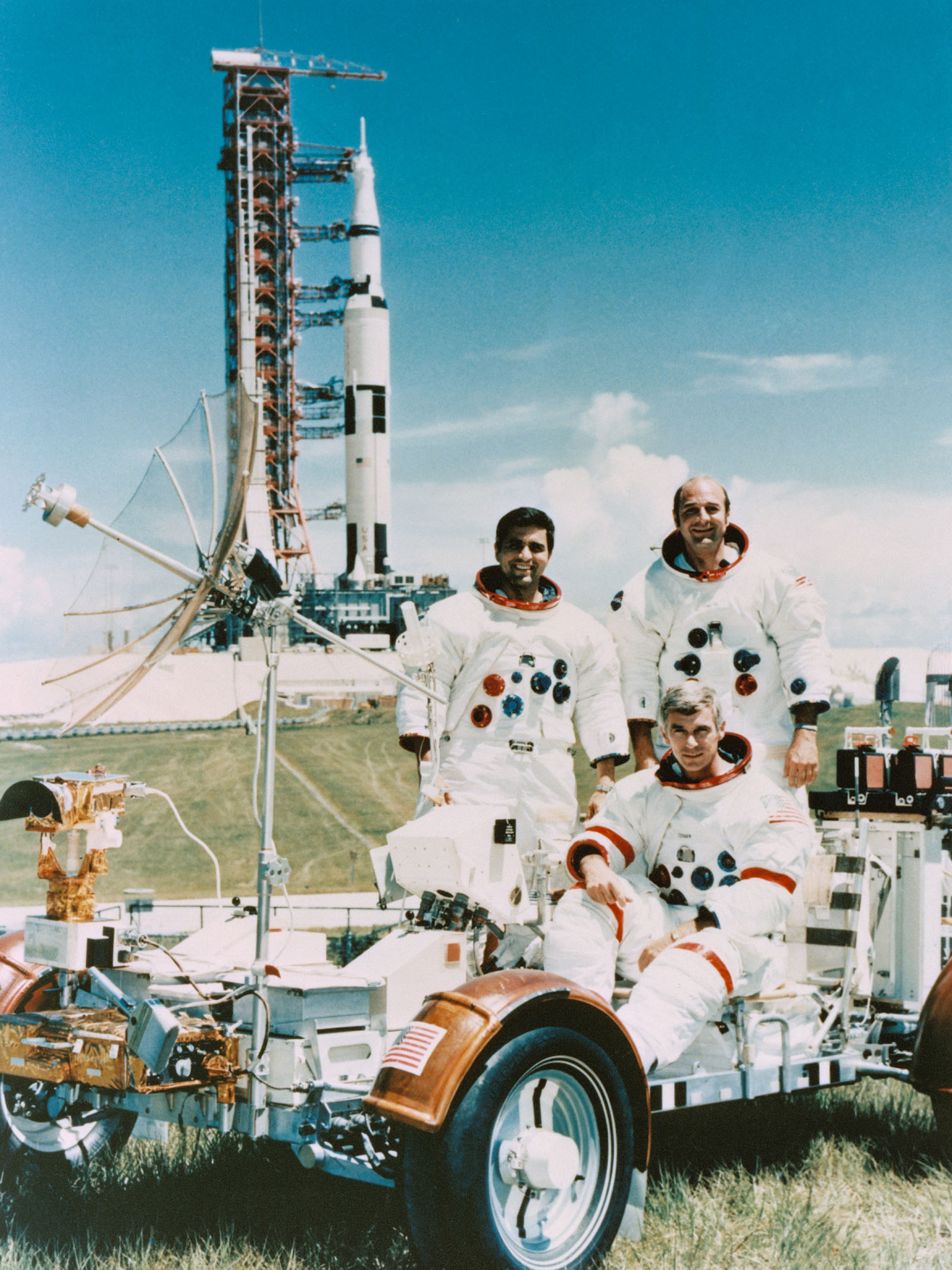 Photo of Apollo 17 astronauts