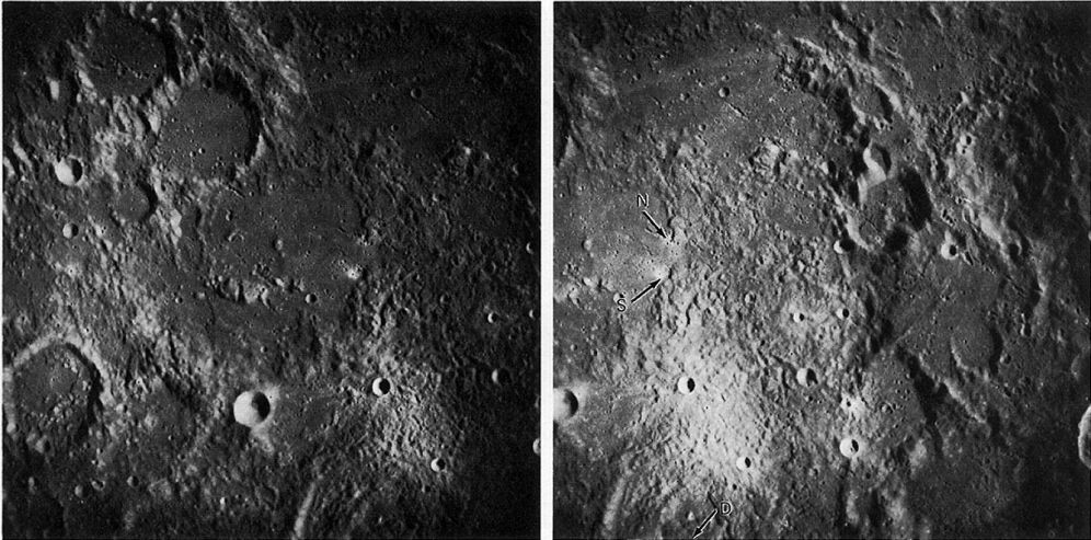 FIGURE 46. - In contrast to figure 45, which is an oblique view looking southward, this is a vertical view arranged for stereoscopic viewing.