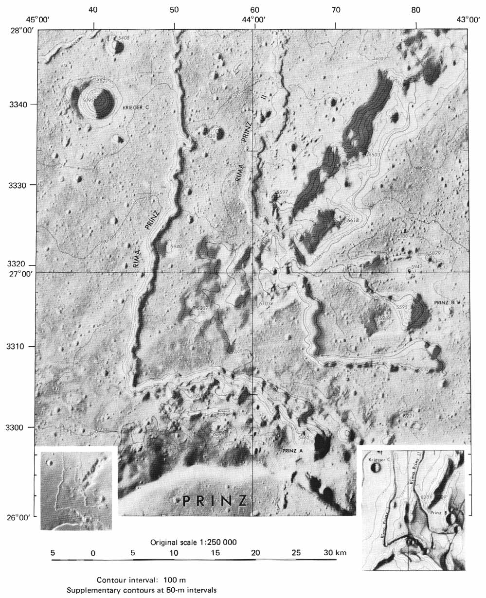 FIGURE 11. - An example of the detailed topographic portrayal made possible by mapping camera photographs.